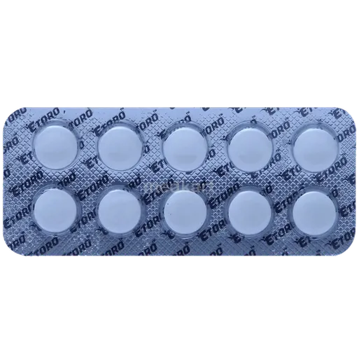 etoro 90mg tablet 10's